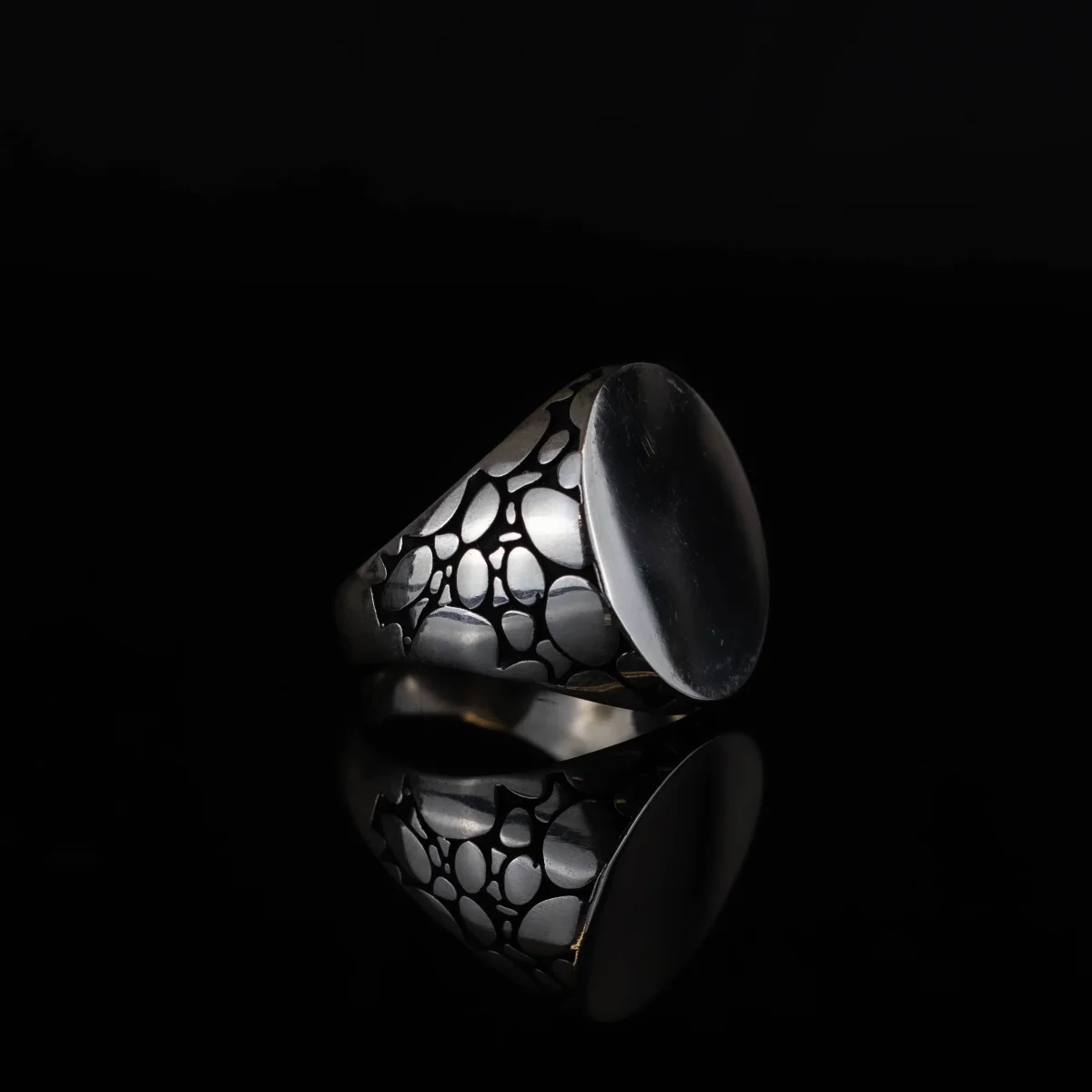 Engraved Harmony – Klackring i 925 Sterling Silver - Bild 3