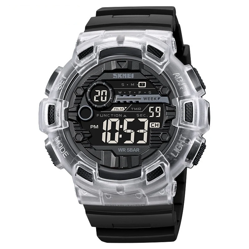 Multifunctional Mens Electronic Waterproof Luminous Sports Watch - Bild 9